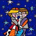 Romero Britto Romero Britto Feeling Good (Blue)